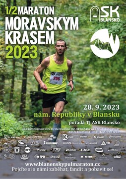 Půlmaraton Moravským krasem 2023